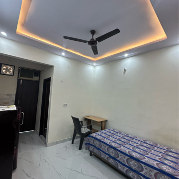 Bedroom in 1 BHK Builder Floor at Patel Nagar – for Rent