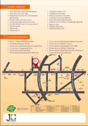  Plot – Map Location View at Nandikandi - for Sale