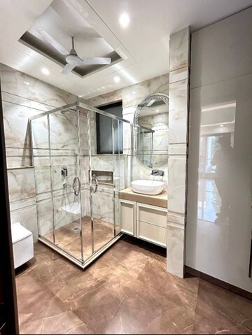 Bathroom in 2 BHK Builder Floor at Sector 24 – for Rent