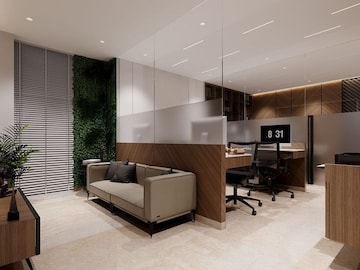 Floor Plan in  Office Space at Advant Navis Business Park, Sector 142 – for Rent