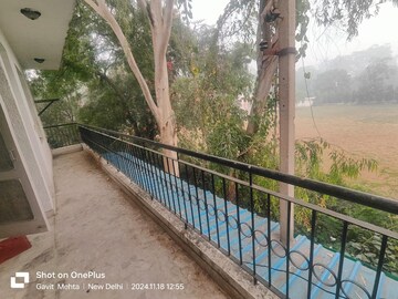 Balcony in 4 BHK Independent House at Sainik Farm – for Rent