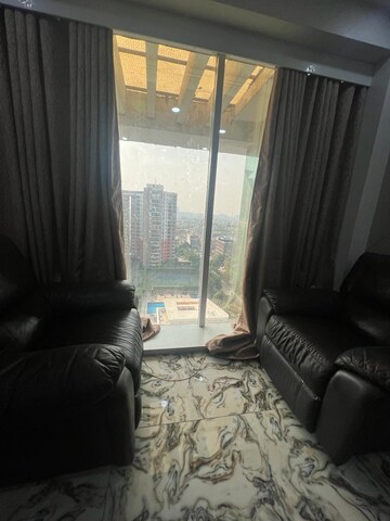 Living Room in 2 BHK Apartment at Saya Gold Avenue, Vaibhav Khand – for Sale