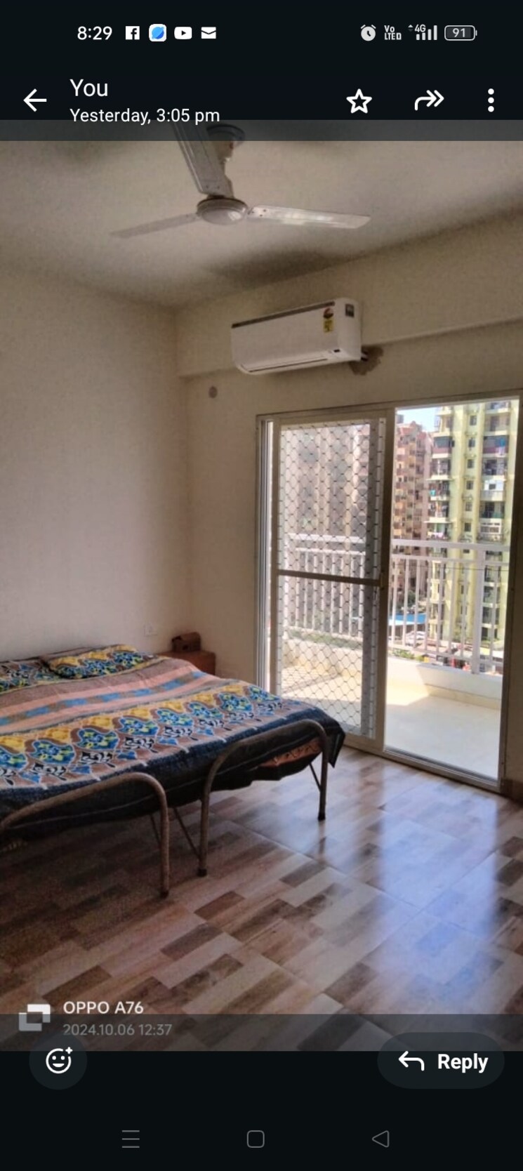 Bedroom, vvip-mangal 2 Bedroom 1330 Sq.Ft. Apartment In Raj Nagar Extension Ghaziabad 7913845