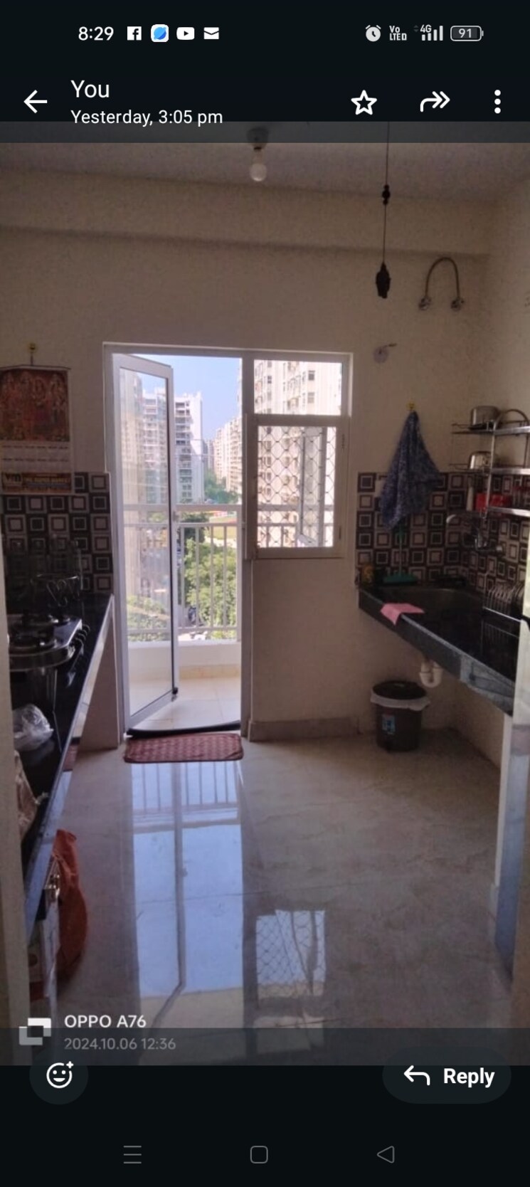 Balcony, vvip-mangal 2 Bedroom 1330 Sq.Ft. Apartment In Raj Nagar Extension Ghaziabad 7913845