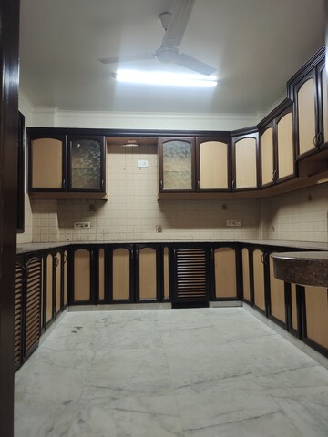 Staircase in 4 BHK Builder Floor at New Friends Colony – for Rent