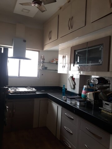 Kitchen in 3 BHK Apartment at Narendra Nagar – for Rent
