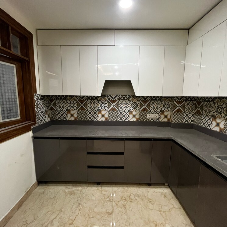 Kitchen, malviya nagar 3 Bedroom 1100 Sq.Ft. Builder Floor In Malviya Nagar Delhi 7913965