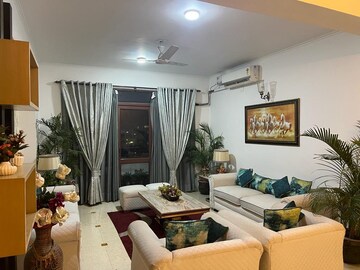 Living Room in 3 BHK Apartment at Vipul Belmonte, Sector 53 – for Rent