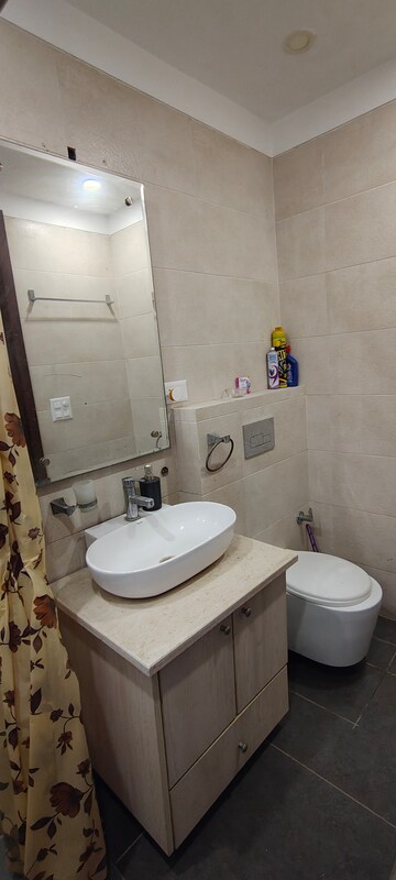 Attached Bathroom in 3 BHK Builder Floor at Govindpuri – for Rent