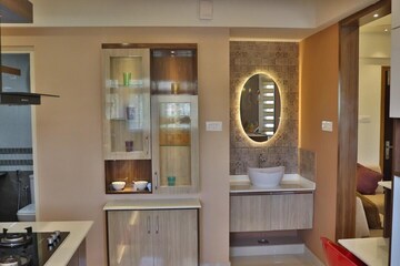 Living Room in 3 BHK Apartment at Raheja Imperia, Worli – for Sale
