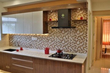 Kitchen in 3 BHK Apartment at Raheja Imperia, Worli – for Sale