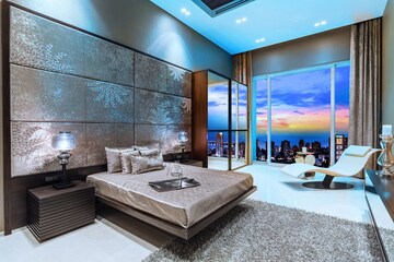 Bedroom in 3 BHK Apartment at Raheja Imperia, Worli – for Sale
