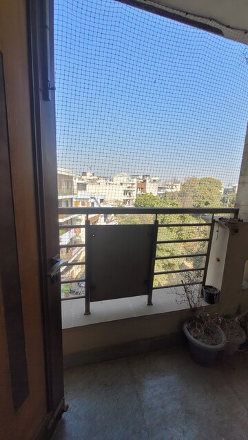 Balcony in 3 BHK Builder Floor at Vivek Vihar Phase 1 – for Sale