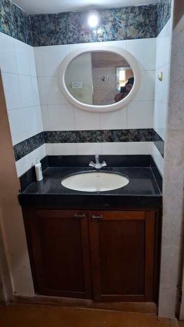 Bathroom in 2 BHK Apartment at Hiranandani Powai Park, Powai – for Rent