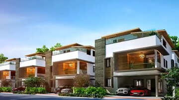 5 BHK Villa – Exterior View View at SMR SMS Vinay Casa Carino, Bandlaguda Jagir - for Sale