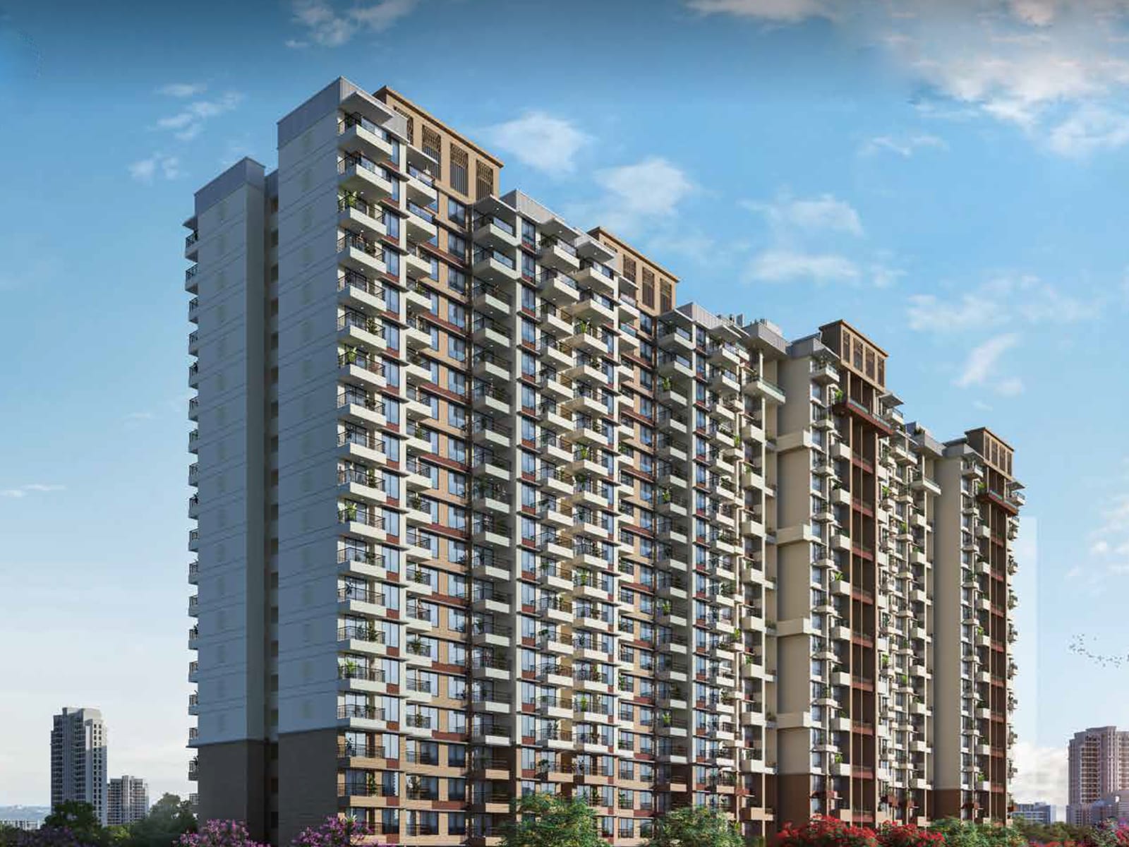 3 BHK 936 Sq.Ft. Apartment in Shapoorji Pallonji Joyville Celestia