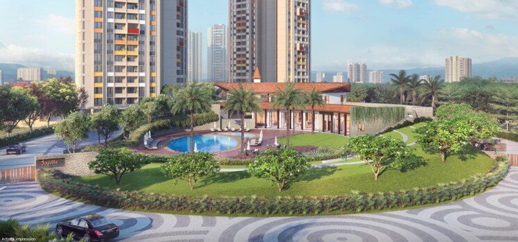 Exterior View, shapoorji-pallonji-joyville-celestia 3 Bedroom 936 Sq.Ft. Apartment In Hadapsar Pune 7914359