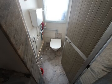Bathroom in 1 BHK Apartment at Dev Drushti CHS, Bhayandar West – for Rent