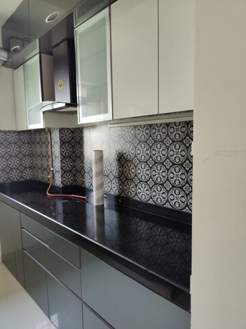 Kitchen in 1 BHK Apartment at Lodha Amara, Kolshet Road – for Rent