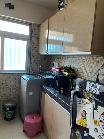 Kitchen in 1 BHK Apartment at Veena Serenity, Chembur – for Rent