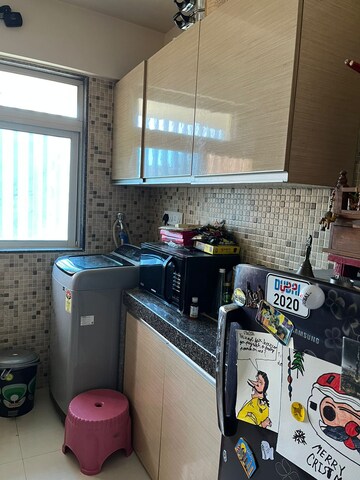 Kitchen in 1 BHK Apartment at Veena Serenity, Chembur – for Rent