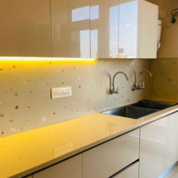 Kitchen in 3 BHK Apartment at HLP Palmillas, International Airport Road – for Sale