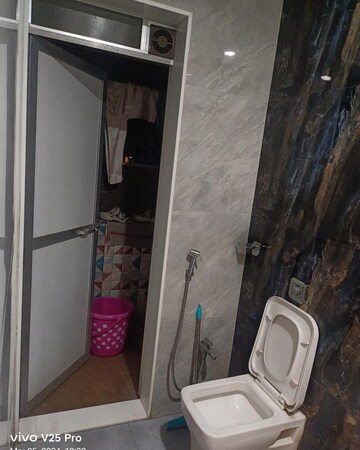 Bathroom in 1 BHK Apartment at DLasa Heights, Nalasopara East – for Sale