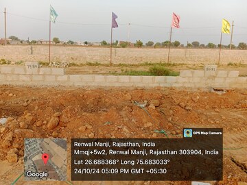 Plot Area in  Plot at Balaji Mahaveer Enclave, Renwal Manji – for Sale