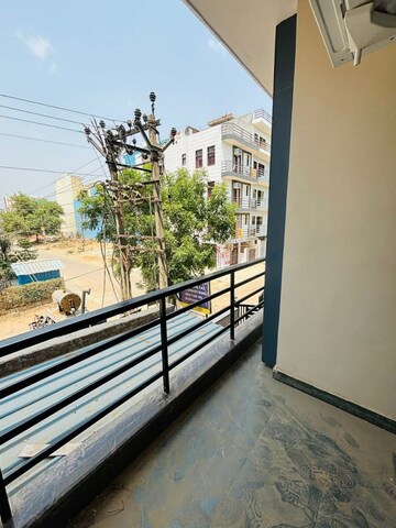 Balcony in 3 BHK Builder Floor at Ansal Plaza Sector-23, Sector 23 – for Rent