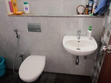Bathroom in 1 BHK Apartment at Lodha Palava Downtown Dombivli East, Dombivli East – for Rent