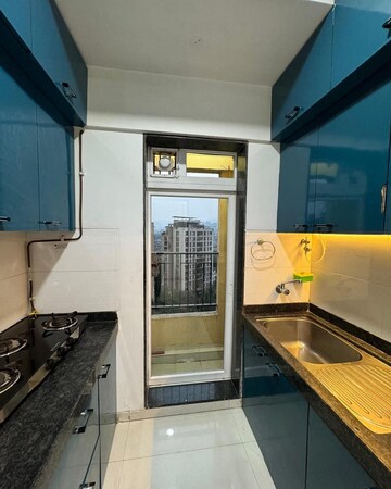 Kitchen in 1 BHK Apartment at S And S Emerald Tower A Wing, Vasai East – for Sale