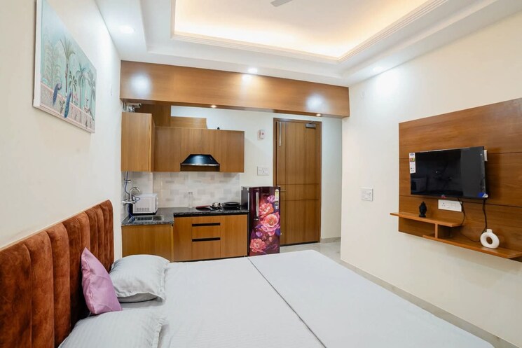 Kitchen, mandor-galaxy 1 Bedroom 308 Sq.Ft. Apartment In Palghar Palghar 7915083