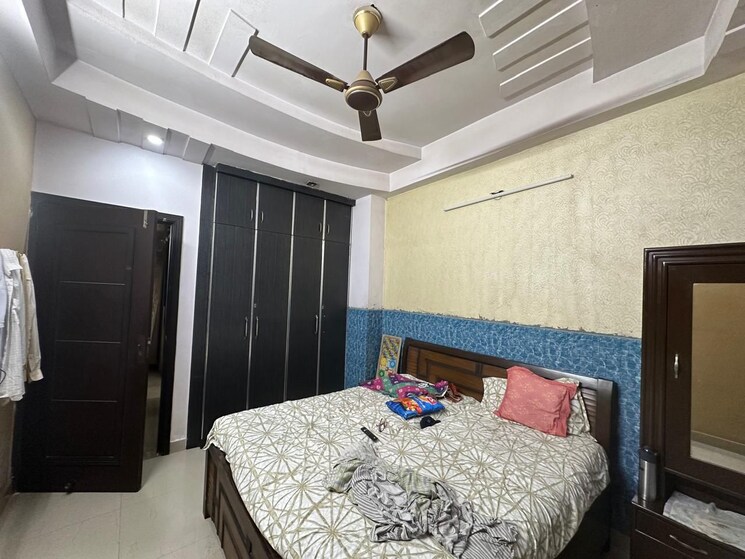 Master Bedroom, bharti-apartments 3 Bedroom 1300 Sq.Ft. Builder Floor In Shakti Khand iv Ghaziabad 7915101