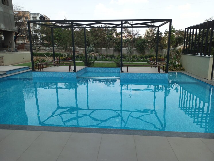 Swimming Pool, techstone-casa-abrigo 2 Bedroom 1040 Sq.Ft. Apartment In Hadapsar Pune 7915106