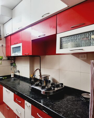 Kitchen in 1 BHK Apartment at Vrindavan Height, Vasai East – for Sale
