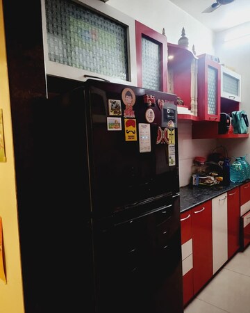 Kitchen in 1 BHK Apartment at Vrindavan Height, Vasai East – for Sale