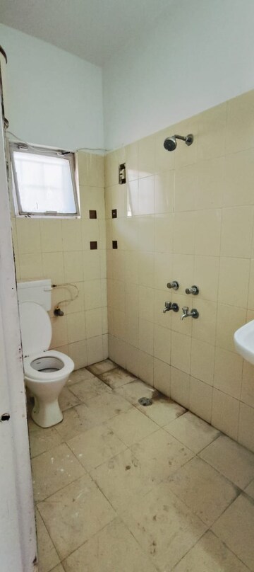 Bathroom in 3.5 BHK Apartment at Vasant Kunj – for Rent