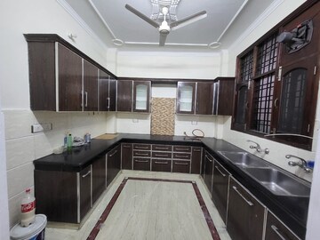 Kitchen in 3 BHK Builder Floor at Ansal Sushant Lok I, Sector 43 – for Rent