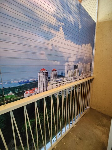 Balcony in 1 BHK Apartment at Metro Luxuria, Dombivli East – for Sale