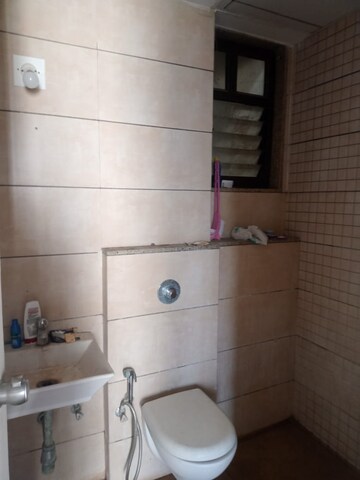 Bathroom in 2 BHK Apartment at Gala Celestia, Near Nirma University On Sg Highway – for Rent