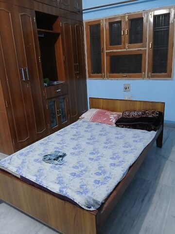 Bedroom in 2 BHK Independent House at Manas Mayur Residency Extn., Indira Nagar – for Rent