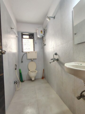 Bathroom in 1 BHK Apartment at Chetana Kailash Heights, Nalasopara East – for Sale