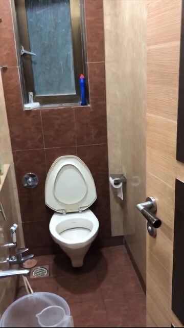 Bathroom in 1 BHK Apartment at Bandra West – for Rent