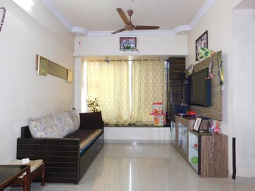 Living Room in 1 BHK Apartment at Yashwant Park CHS, Vasai East – for Sale