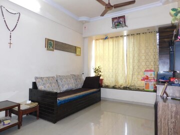 Living Room in 1 BHK Apartment at Yashwant Park CHS, Vasai East – for Sale