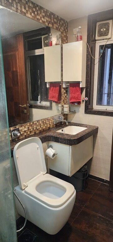Bathroom in 2 BHK Apartment at Rizvi Oak, Malad East – for Sale