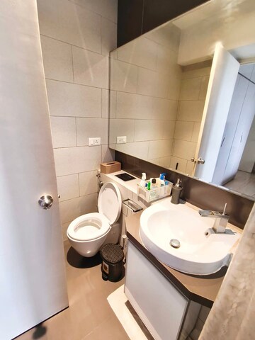 Bathroom in 1 BHK Apartment at Aakash Gagan Dream, Vasai East – for Sale