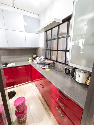 Kitchen in 1 BHK Apartment at Aakash Gagan Dream, Vasai East – for Sale