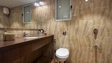 Bathroom in 2 BHK Apartment at Lokhandwala Octacrest, Kandivali East – for Rent