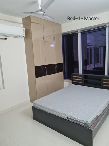 Bedroom in 3 BHK Apartment at Rasun Ace Elysian, Kondapur – for Rent